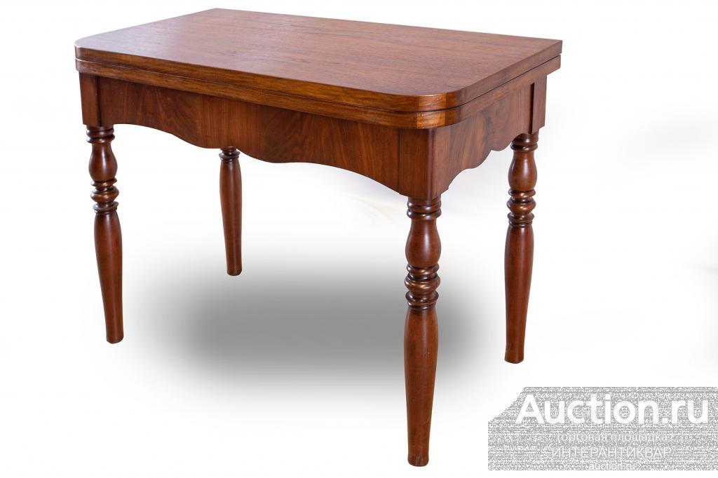 Винтажный раскладной игральный стол 500554