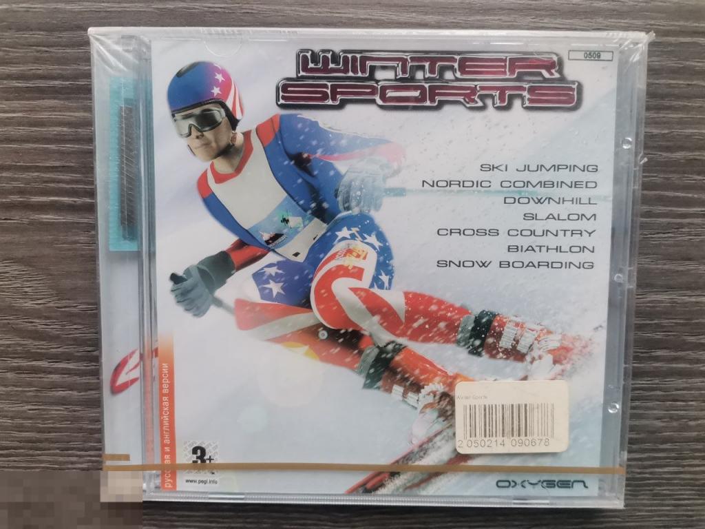 Запечатанная  игра на РС "Winter sport"  Зимний спорт