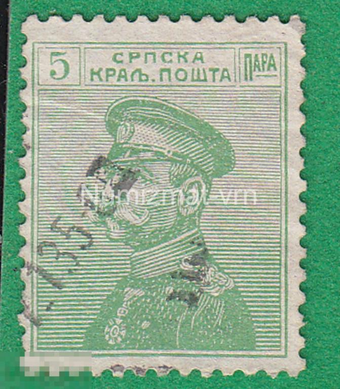 Марка Сербия. 1935 г. Серпска Краина. Король. Короли и правители