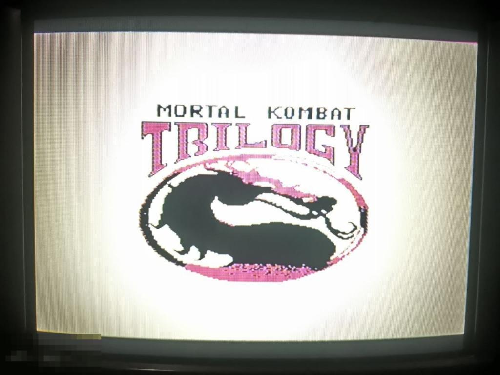 Картридж, платка Dendy Денди Оригинал,Mortal kombat trilogy.