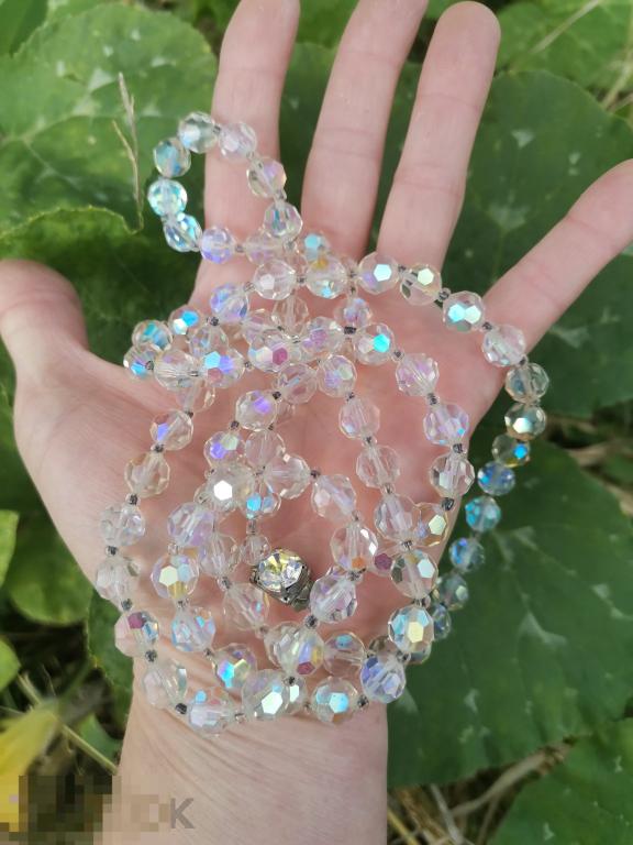 Бусы Чехословакия Яблонекс Винтаж бижутерия