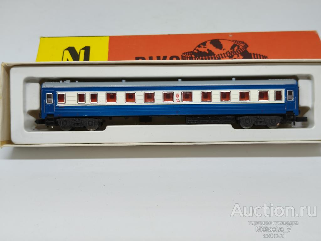 PIKO N ПАССАЖИРСКИЙ ВАГОН ОКТЯБРЬСКОЙ Ж/Д СССР, ГДР, 1970-е