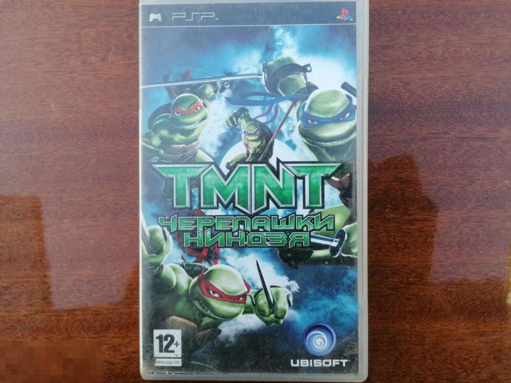 TMNT Черепашки ниндзя, лицензионная игра для PSP, ОРИГИНАЛ