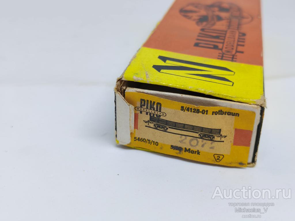 PIKO N платформа с грузом, ГДР, 1970-е