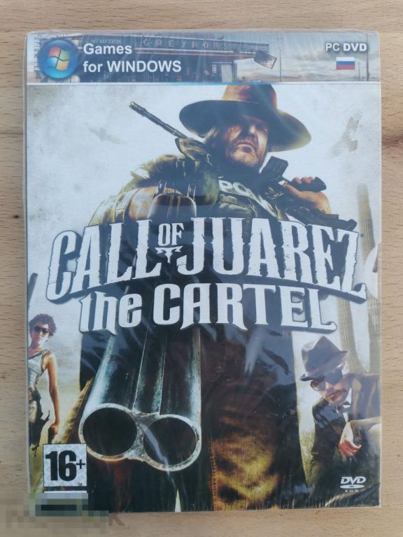 Запечатанная  игра на РС "Call of Juarez the cartel "