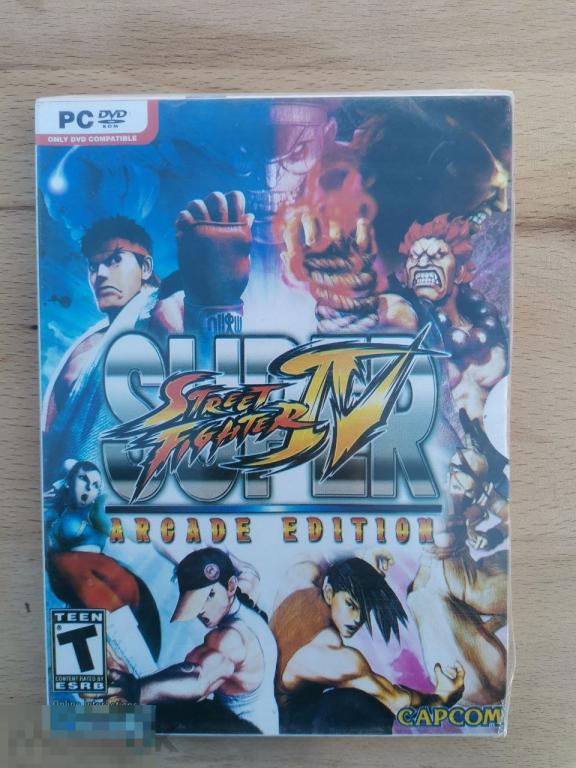 Запечатанная  игра на РС "Street fighter 4"