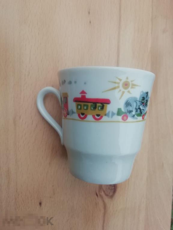 Кружка детская СССР Полтавский Фарфоровый завод