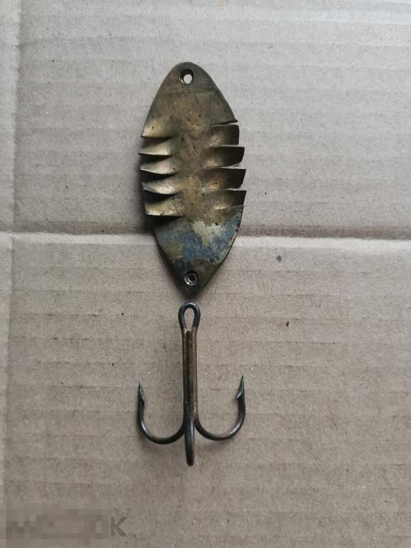 Бленса латунь тройной крючок