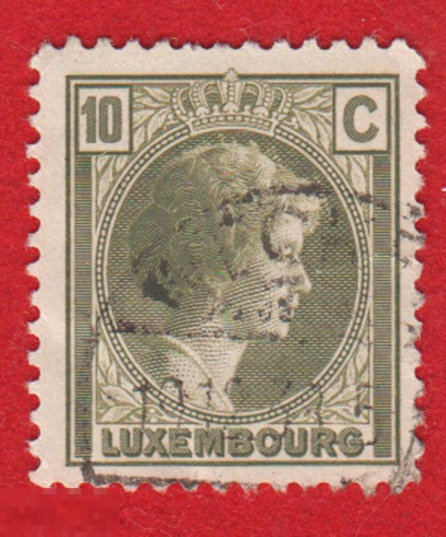 Марка Люксембург 1912 год. Шарлотта Великая герцогиня Люксембургская Редкость!