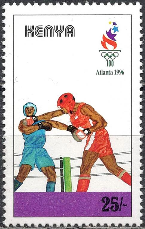 ❤1996 Кения Спорт Олимпиада Mi 681 ЛЮКС MNH OG