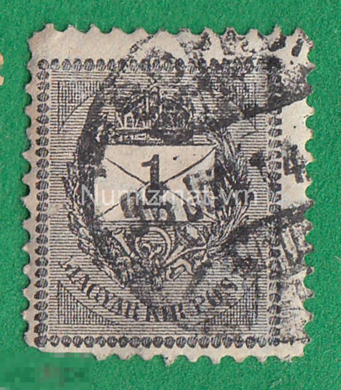 Марка Венгрия 1914 г. Венгерская народная республика. Марки Венгеркой республики. До социализма.