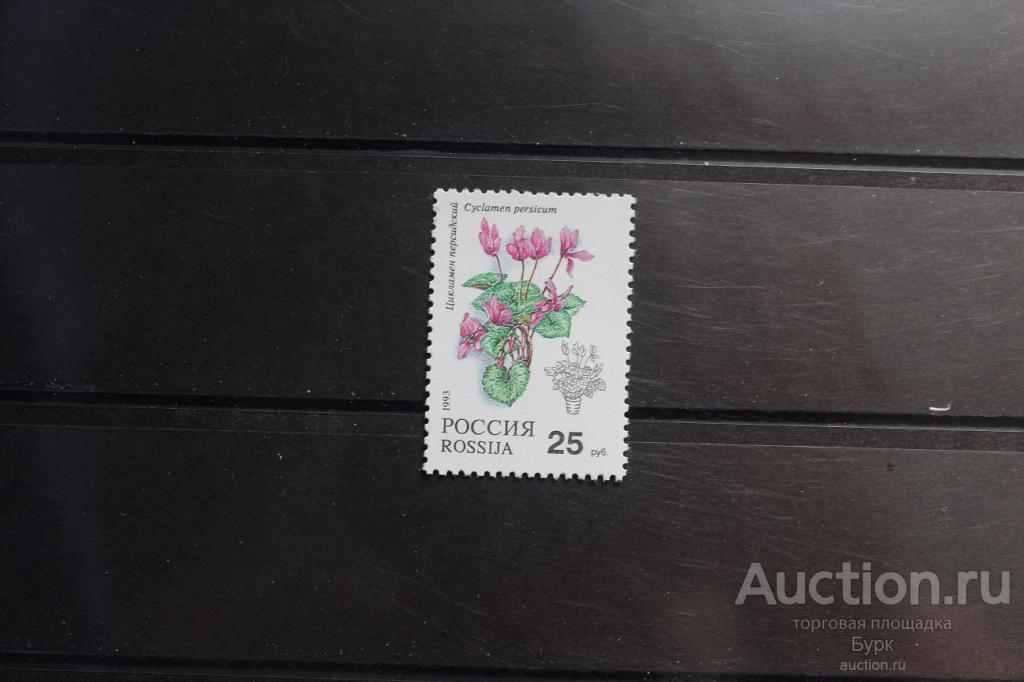 марка Россия 1993 г. Флора