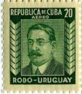 Куба 1937 г.  Уругвайский писатель  Хосе Энрике Родо * Mi CU 150  чист. ЧСН