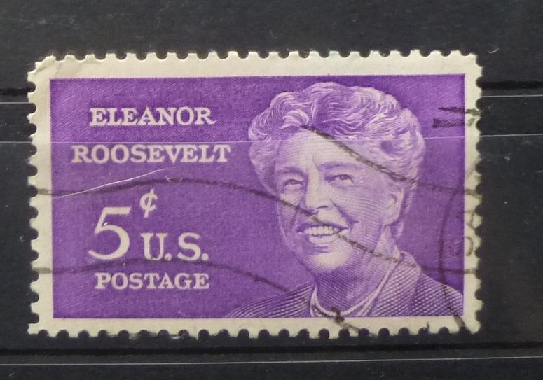 США 1963  Мi# 849  Элеонора Рузвельт гаш