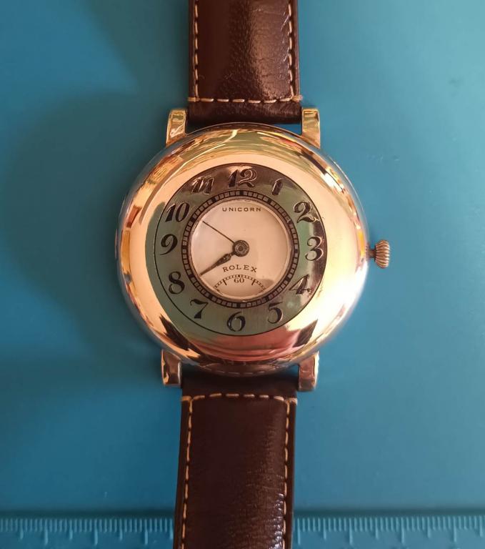 Часы Rolex антикварные серебро 49мм