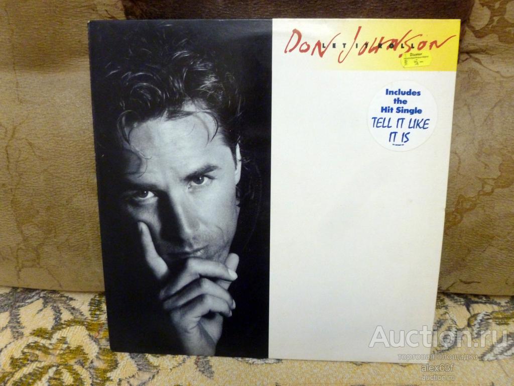 Don Johnson 1989 Let It Roll (Holland)