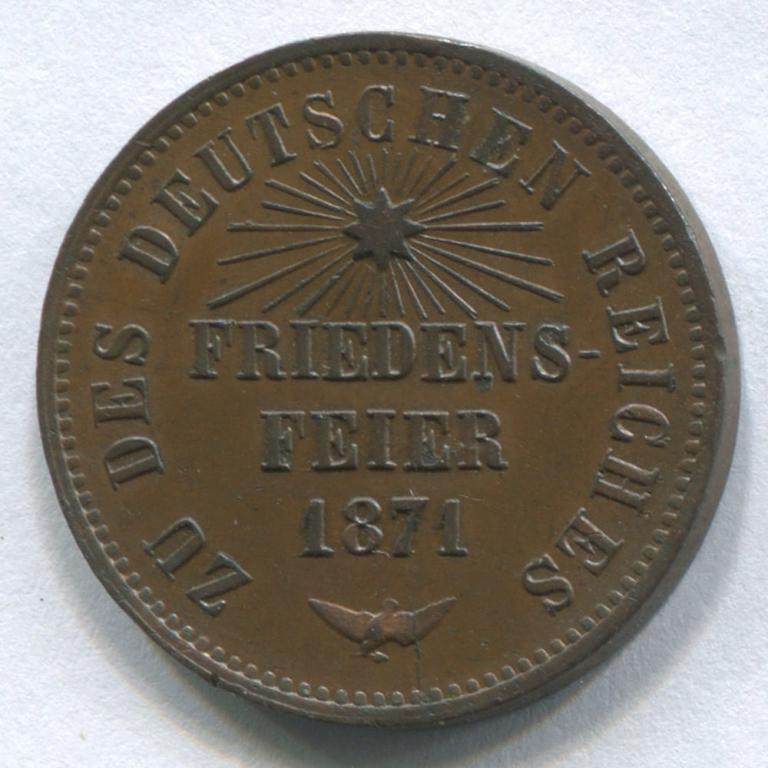 ГЕРМАНИЯ/БАДЕН 1 КРЕЙЦЕР 1871 UNC