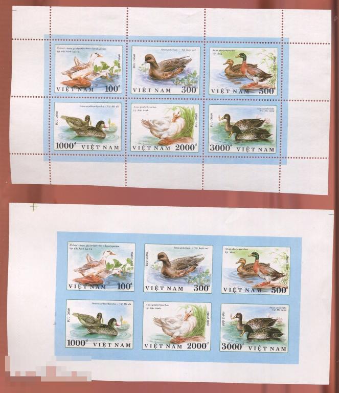 Вьетнам 1990 утки 2 серии **