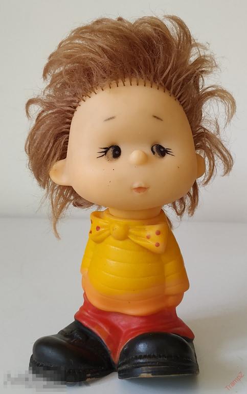 Игрушка резиновая резина 17см. Гунька из Незнайки #10