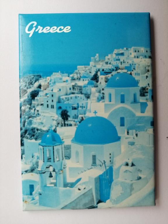 Магнит Греция 8х5,5 см