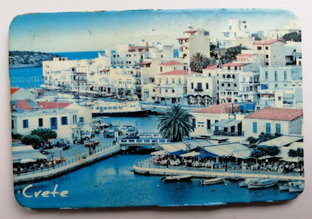 Магнит Греция Крит 8х5,5 см