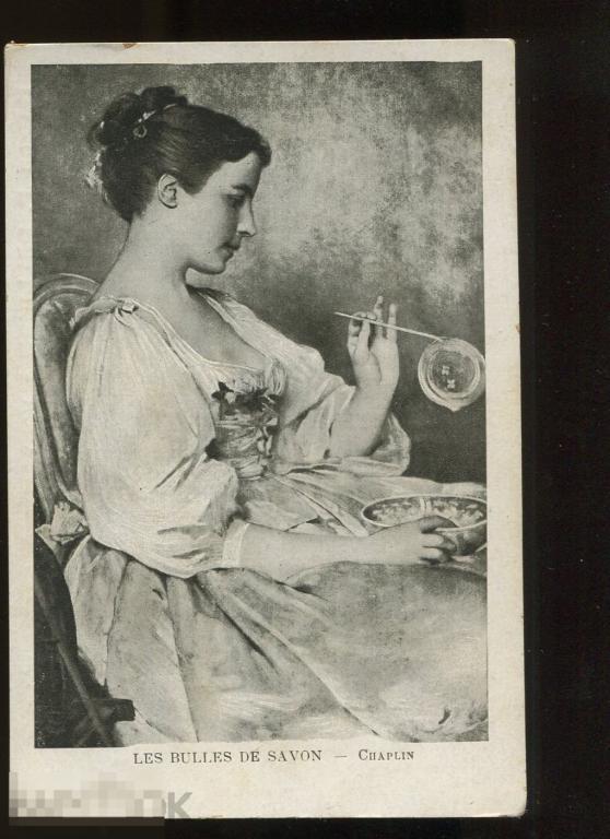 живопись Шаплен, мыльные пузыри, реклама