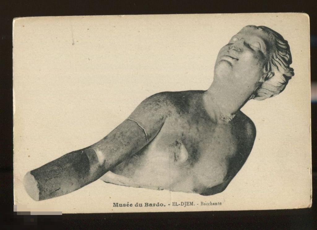 Сев.Африка , Тунис, Музей Бардо в Эль Джем, вакханка