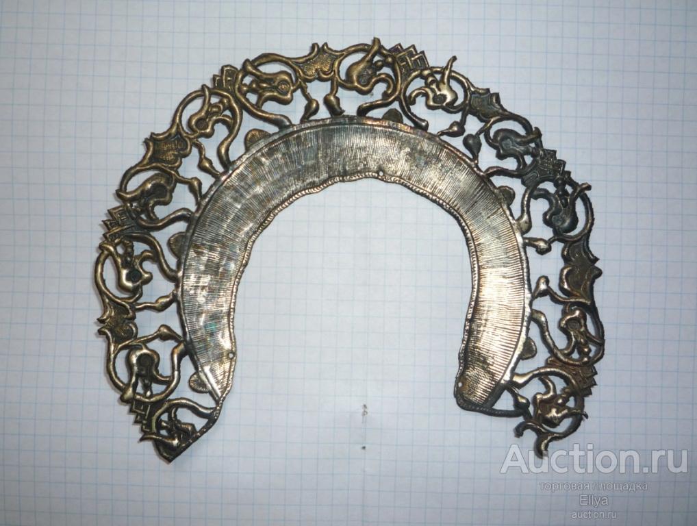 Венец нимб на оклад иконы. 19 век.