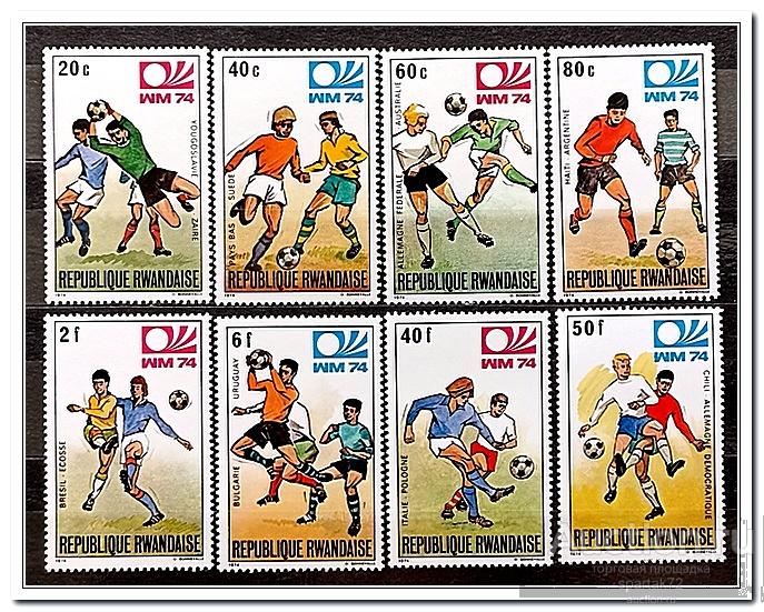 Руанда 1974 год № 626/33 " ЧМ по футболу в Германии " MNH**