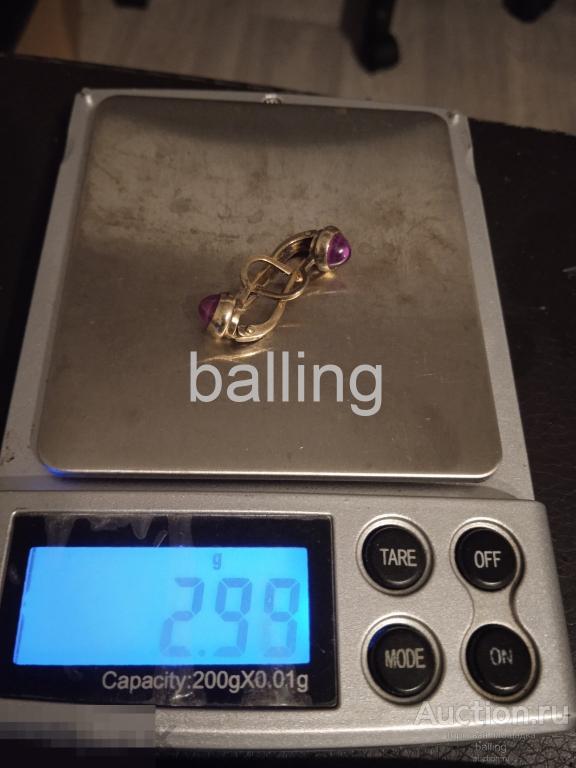 серьги серебро 925 пр  звезда  ссср