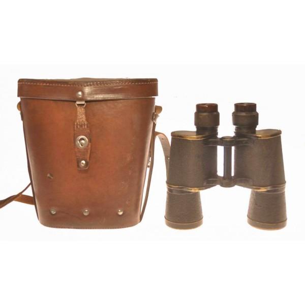 БИНОКЛЬ АРМЕЙСКИЙ Б 15Х50. ЗОМЗ. СССР. 1930-ые гг. В кофре.