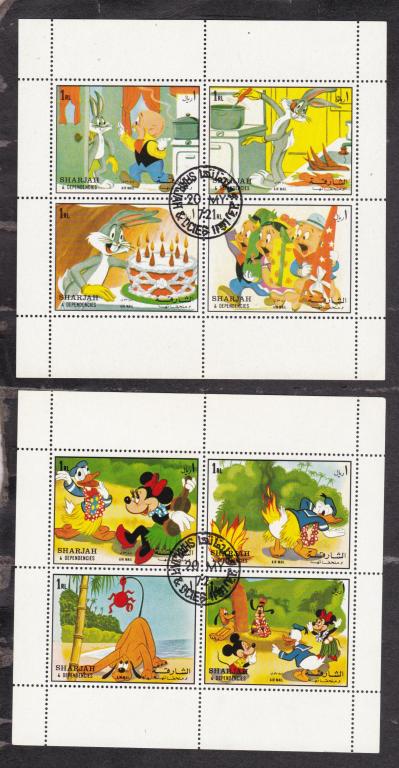 Шарджа 1972 Дисней (5344)