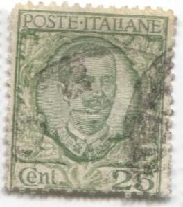 1901 Италия Стандарт Король Виктор Эммануил 3 1м.гаш