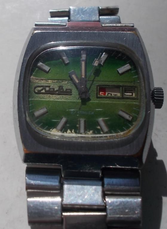 Часы СССР Слава танк 27 камней Автомат на ходу симпатичные 140076