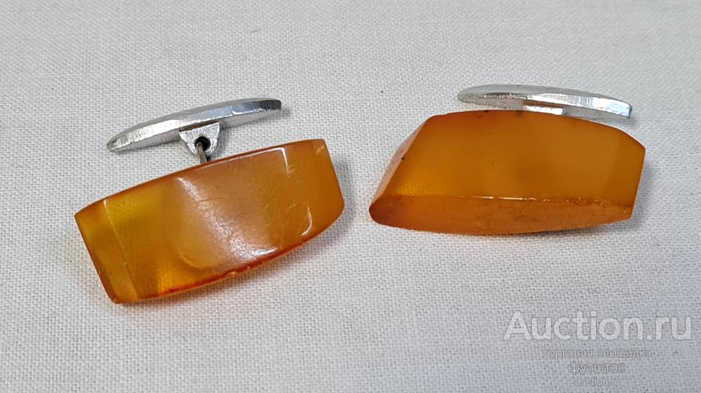 ЗАПОНКИ ВИНТАЖ ЯНТАРЬ СССР ///// 59 45