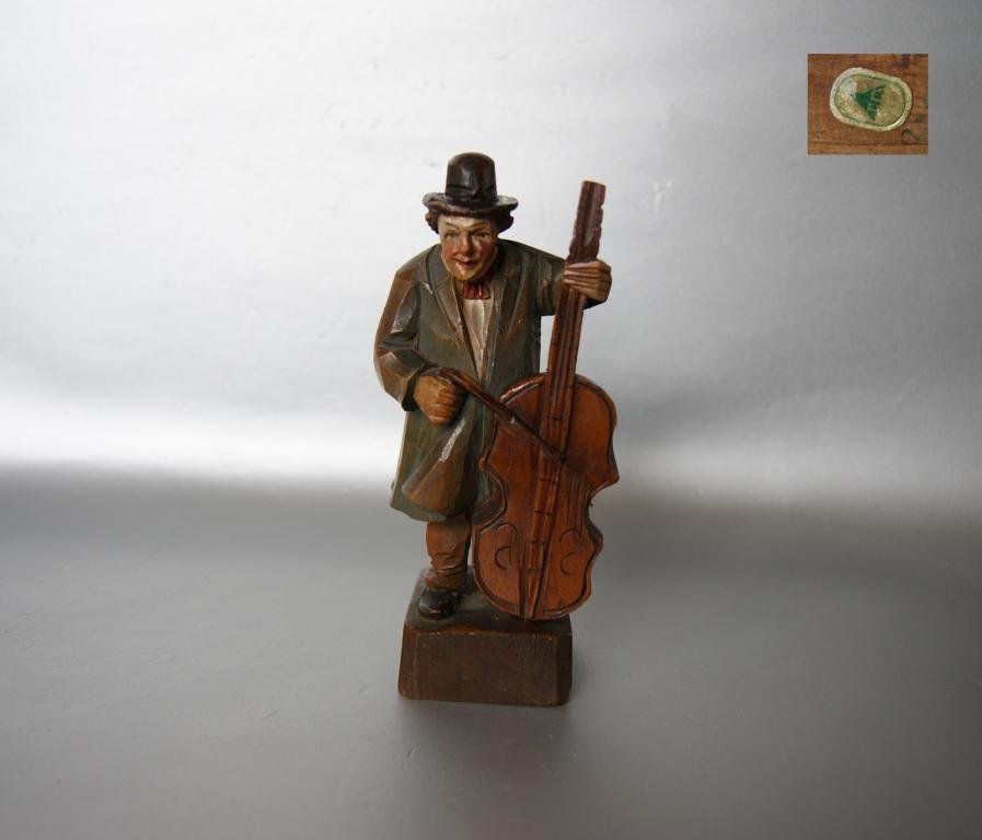 Резьба по дереву музыкант ANRI Испания