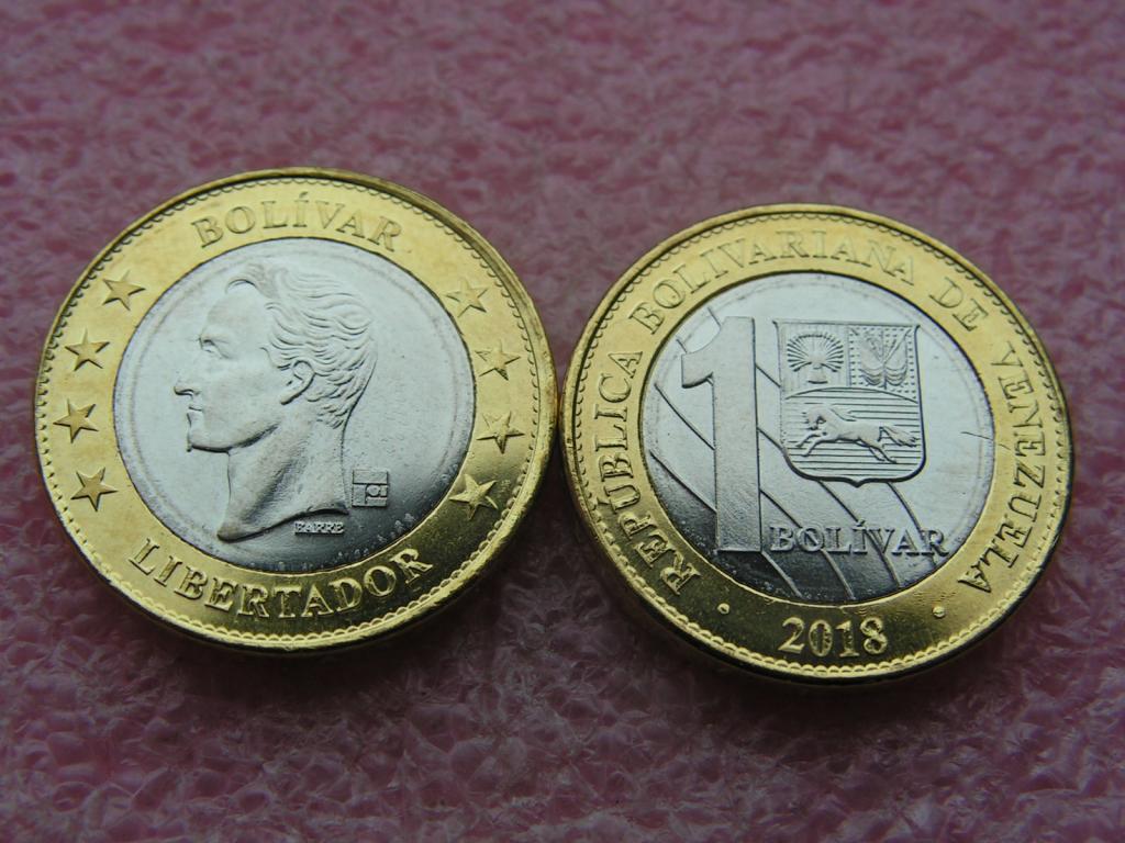 Венесуэла 1 боливар 2018 unc
