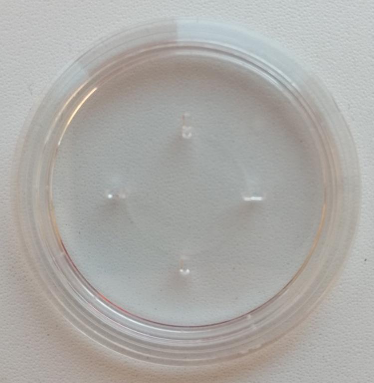 Капсула 16 мм для монеты 25 рублей золото Оригинал