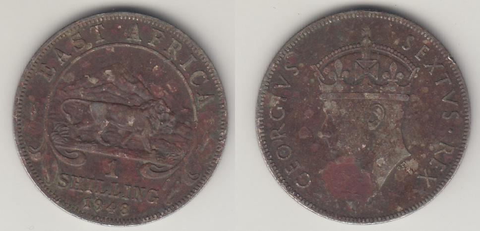 Британская Восточная Африка 1 шиллинг 1948 _1