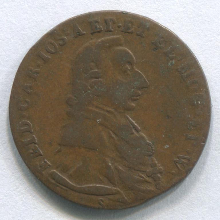 ГЕРМАНИЯ/МАЙНЦ 1/4 КРЕЙЦЕРА 1795 VF