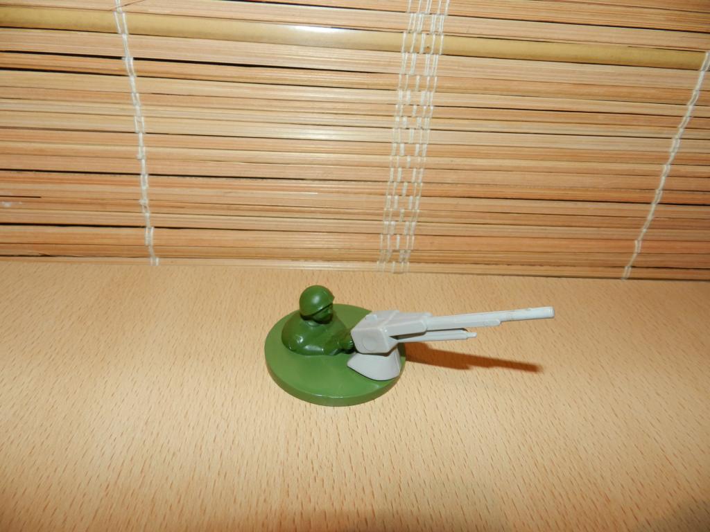 З/Ч. СОЛДАТИК-ПУЛЕМЕТЧИК. Танк-Башня-Люк. Зенитный Пулемет. Игрушка СССР 1970-80гг