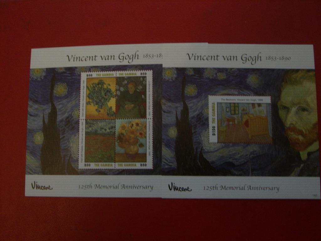 Гамбия 2015 Ван Гог 125 лет