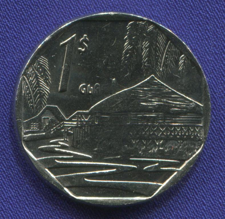 Куба 1 Песо 2007 UNC