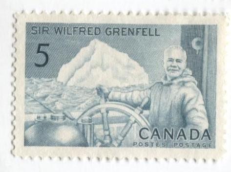 1965 Канада 100 летие сэра Уилфреда Гринфила- полярного исследователя 1м.*