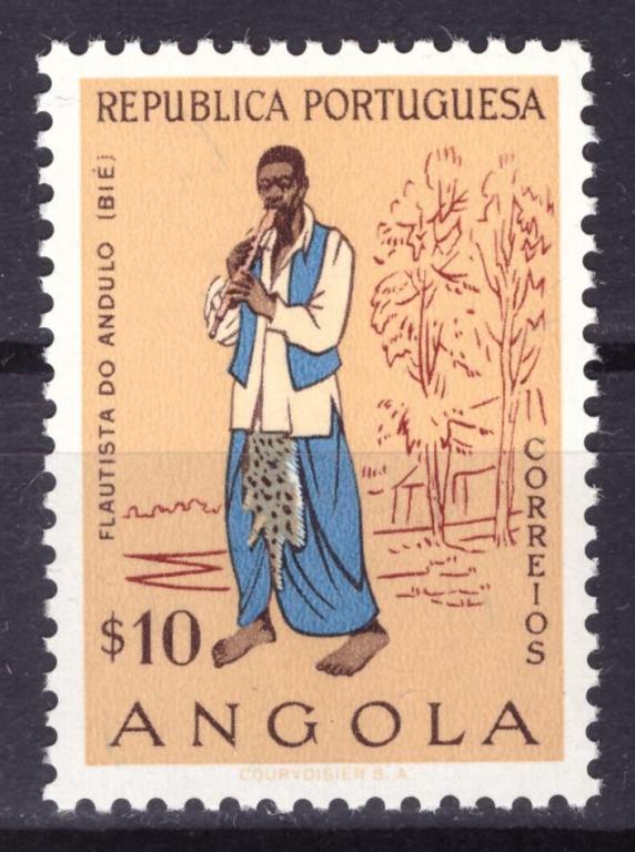 Ангола. 1957. Народные танцы и костюмы. Этнография **