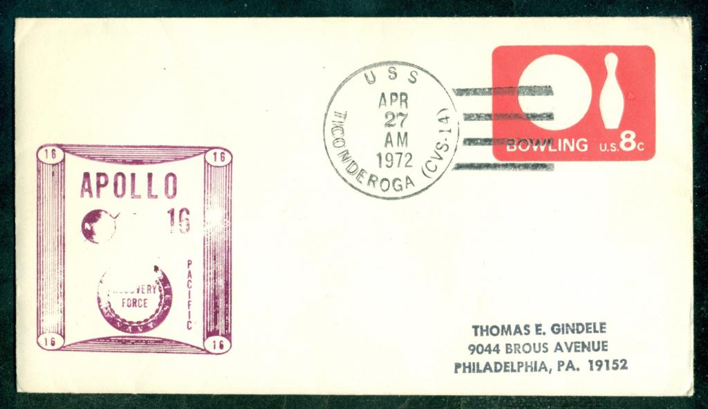 США.  1972.  Космос.  Аполлон 16.