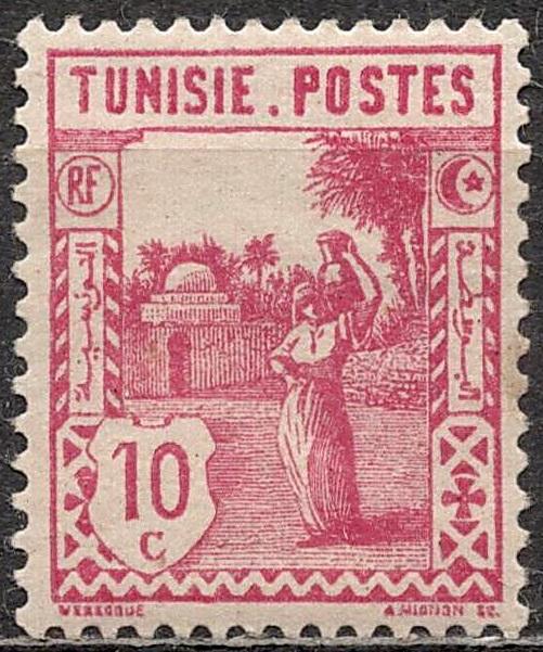 ❤1926-1928 Тунис Французский Mi 124 MNH OG