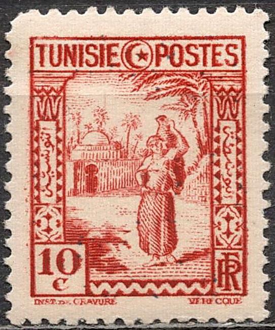 ❤1931 Тунис Французский Mi 175 MNH OG