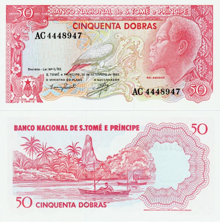Сан-Томе и Принсипи 50 добр 1982