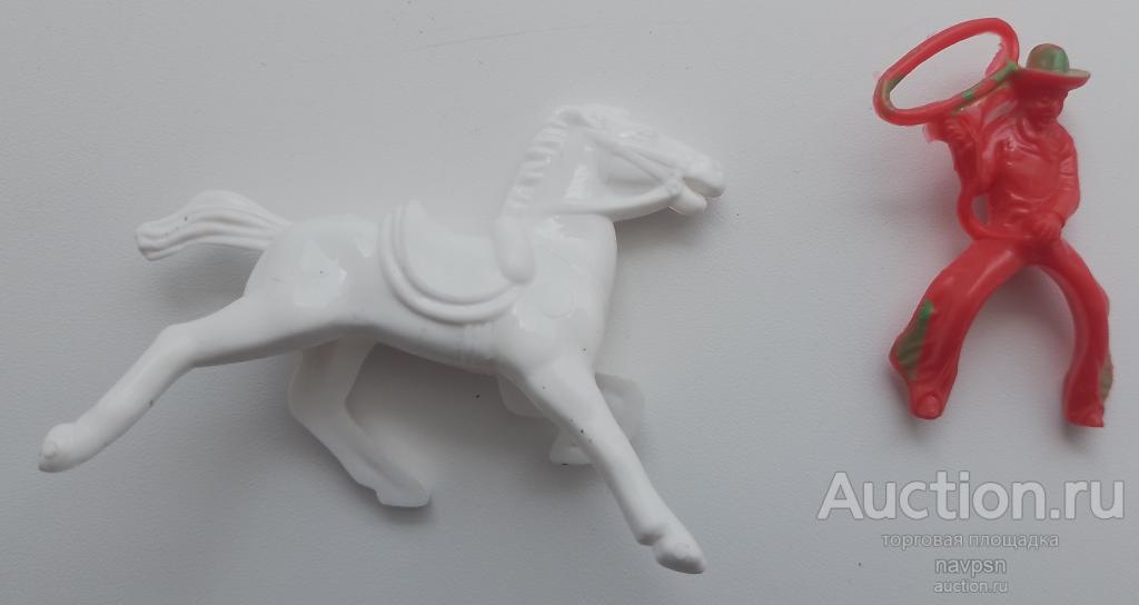 Солдатик всадники ковбои на лошадях Аякс США